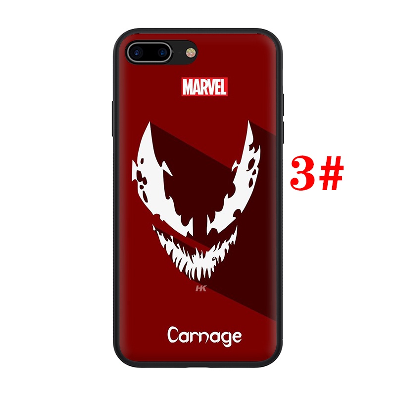 Ốp Điện Thoại Silicon Tpu Mềm Hình Venom Marvel Cho Iphone 8 7 6s 6 Plus 5 5s Se 2016 2020 8 + 7 + Xa134