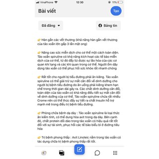 Tảo xoắn Nat&form pháp