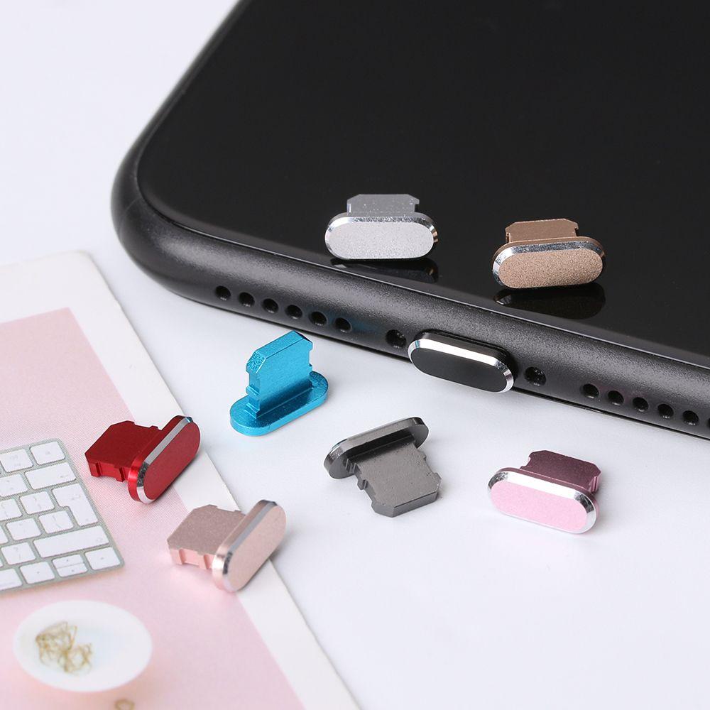 Ốp Điện Thoại Kim Loại Chống Bụi Cho iPhone 8 7 6S Plus