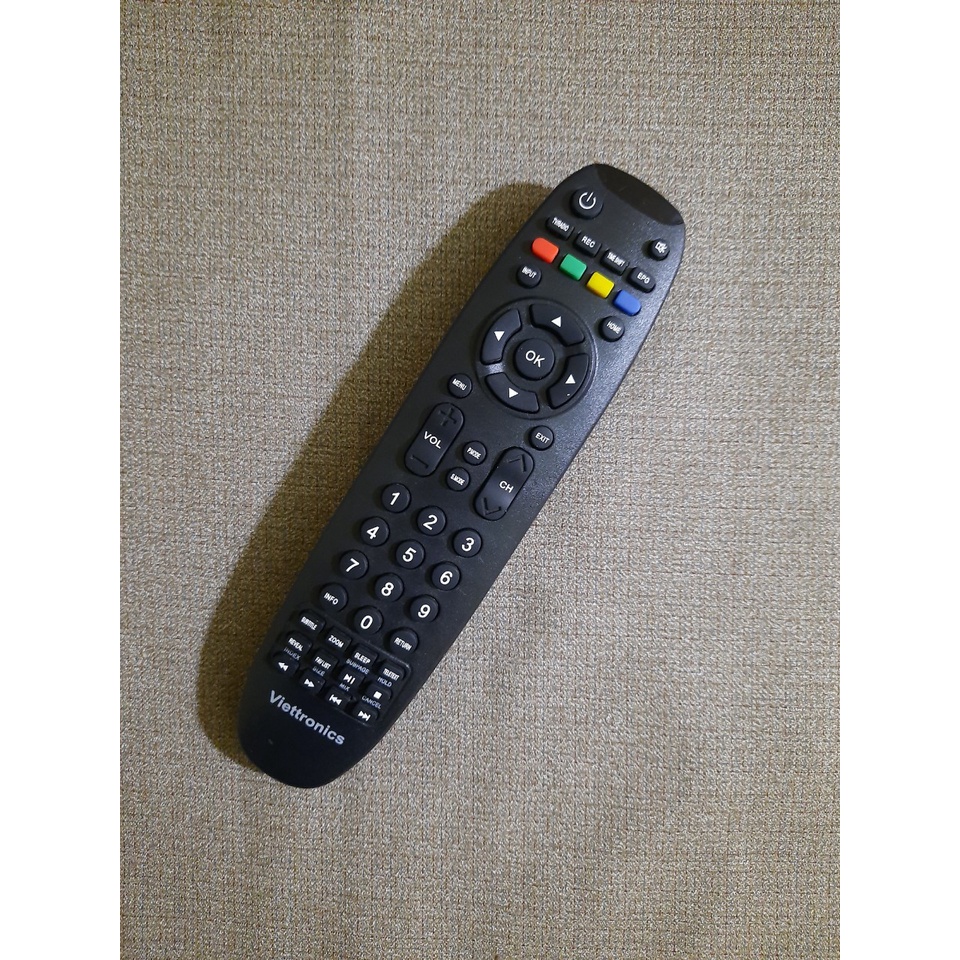 Remote Điều khiển TV Viettronics- Hàng chính hãng Viettronics mới 100% Tặng kèm Pin