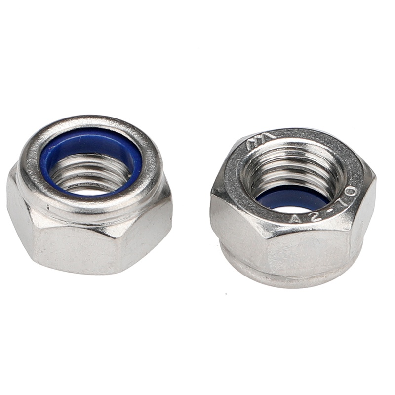 Bộ 10 đai ốc chống trượt M5 chất liệu Inox 304 - Tán keo M5