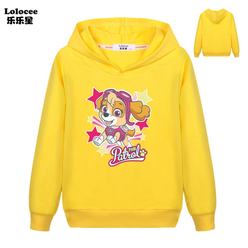 Áo Hoodie Nữ In Hình Paw Patrol Skye