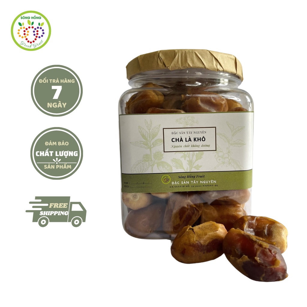 Chà là khô sấy dẻo hộp 500g Đặc sản Tây Nguyên True Nuts