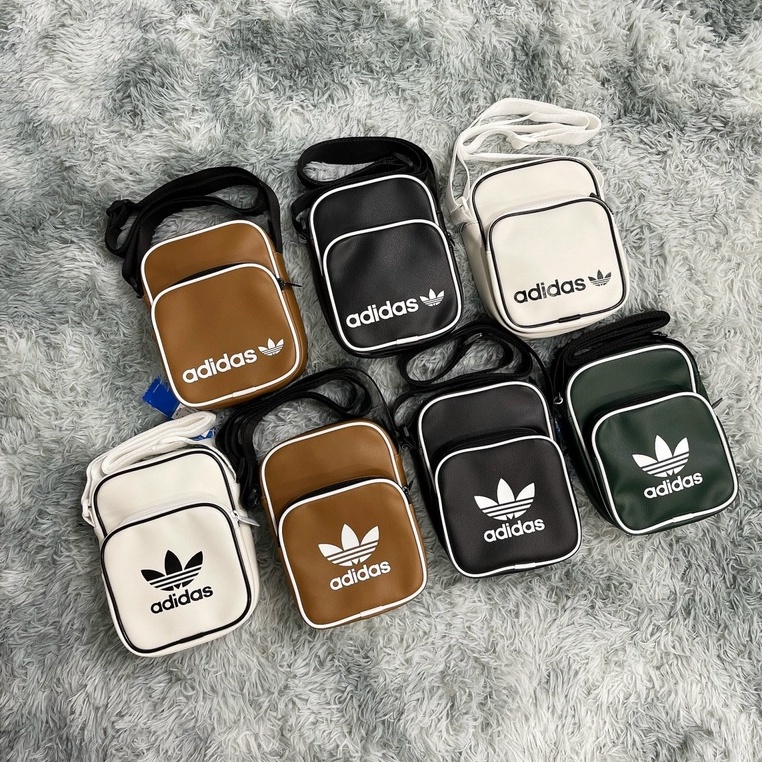 ⚡️FREE SHIP⚡️ Túi đeo chéo Adidas mini bag vintage xuất dư xịn FULL TEM TAG CODE