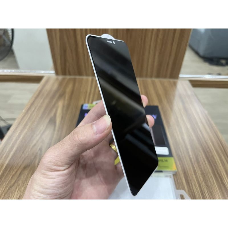 Kính cường lực chống nhìn trộm Iphone Xs Max/Xr/ipX/XS/11 pro max/11/11 pro/7 plus/8+ full màn hình tặng kèm giấy lau