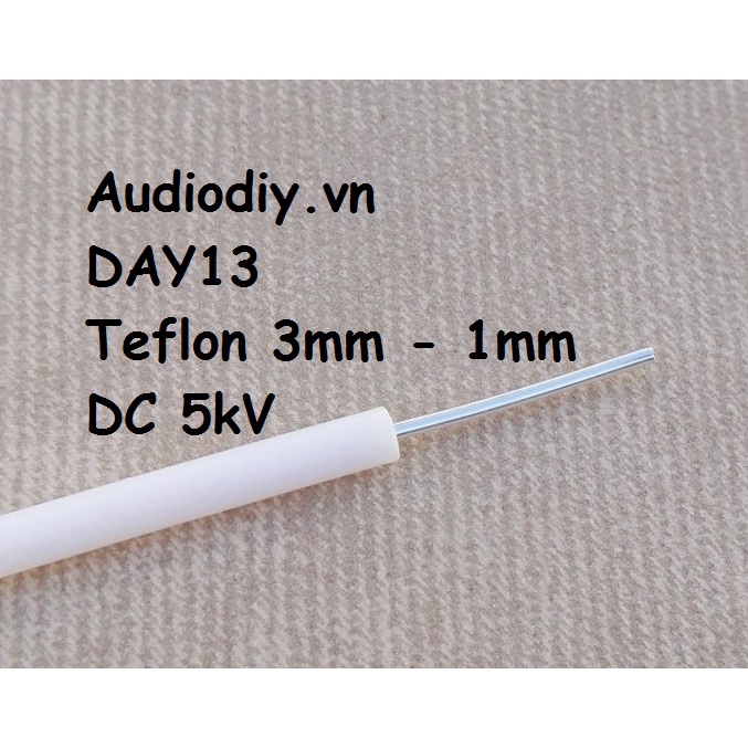 Dây teflon mạ bạc 1mm