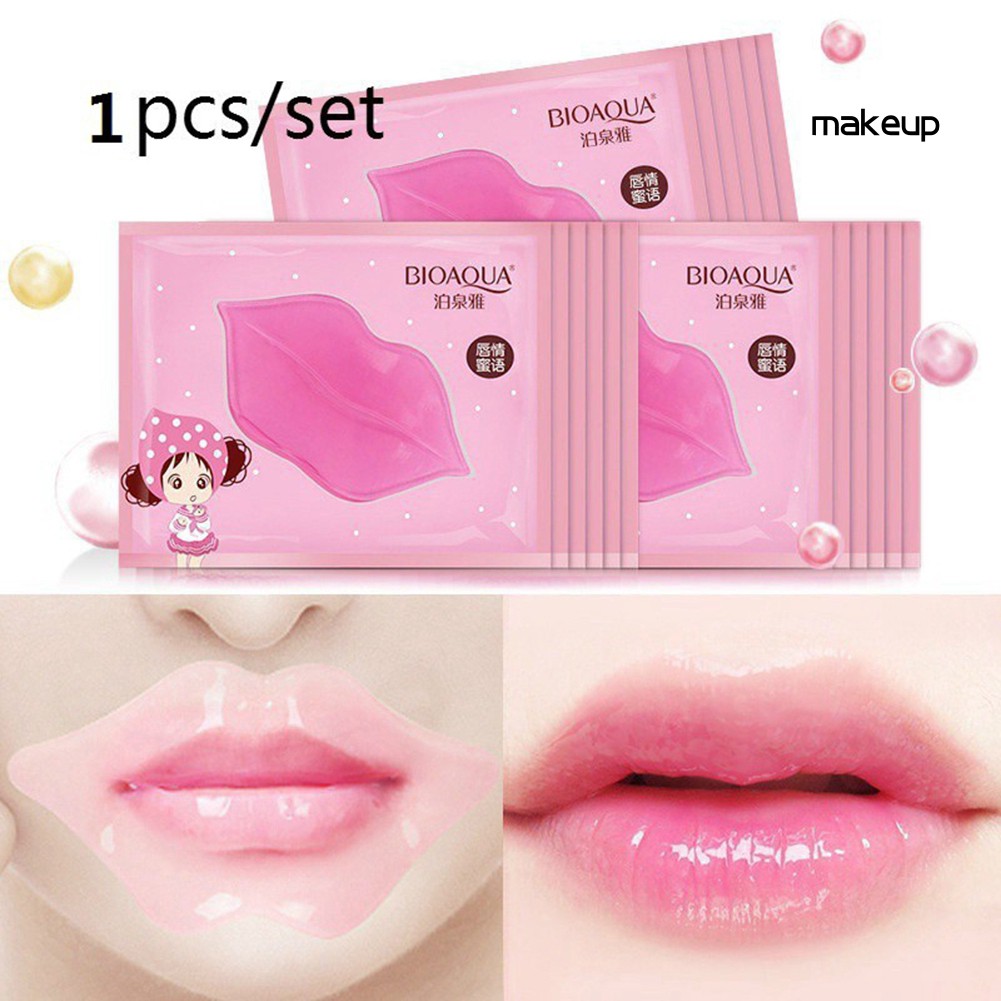 Mặt nạ môi collagen dưỡng ẩm tẩy tế bào chết