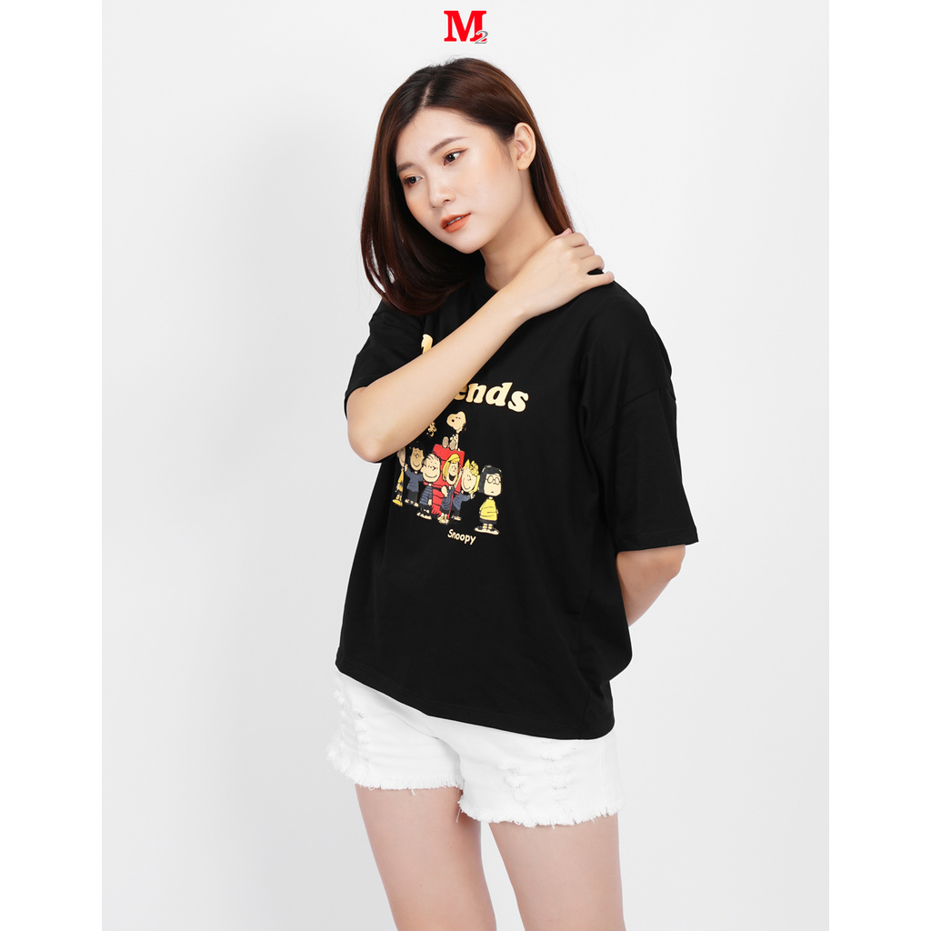 Áo dệt kim nữ in hình My Friends BN2105 Thời trang M2
