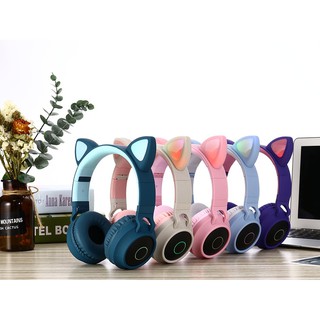 Tai nghe bluetooth tai mèo CATEAR Model Bluetooth 5.0 nhiều màu