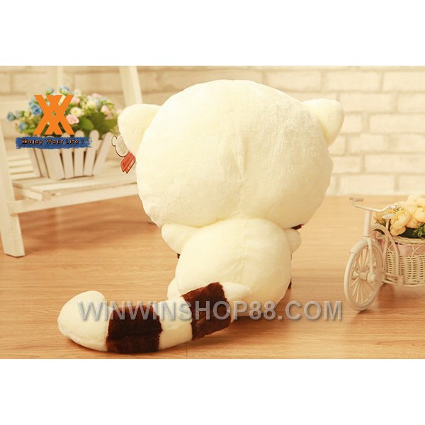 Gấu Bông Mèo Mặt Bự 25cm  Siêu Kute Chất Cotton Nhồi Bông Cao Cấp Siêu Mềm