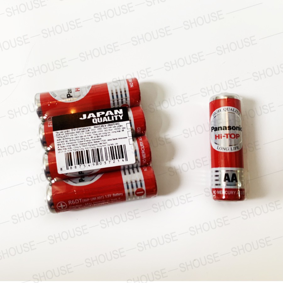 Pin Panasonic tiểu AA AAA 3A 2A đũa 1,5V loại NEO R03N/2S-V và R6DT/4S-V