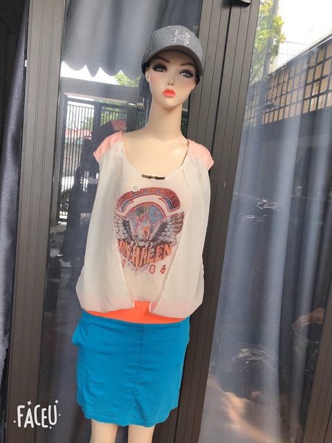 Đầm suông kiểu độc lạ combo