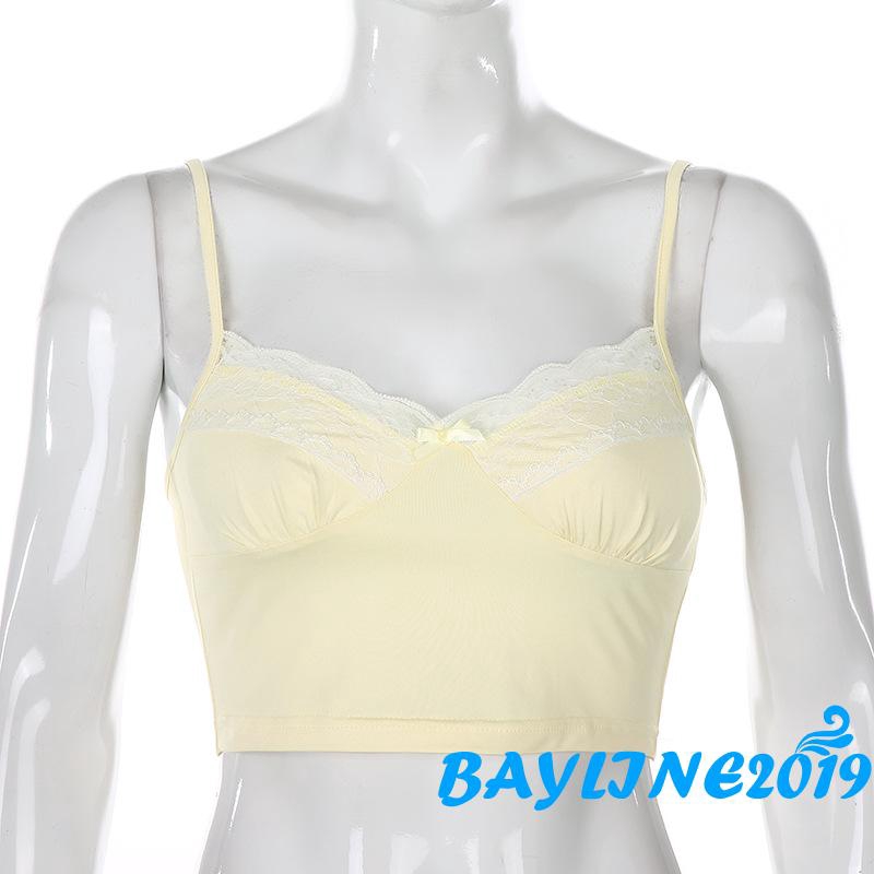  Áo Hai Dây Cổ Tim Phối Ren Quyến Rũ Dành Cho Nữ | BigBuy360 - bigbuy360.vn