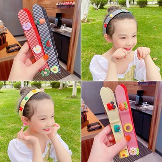 Bờm vải băng đô dán tóc cho bé kèm họa tiết đơn giản dễ dùng mà đẹp-giadungxinhshop