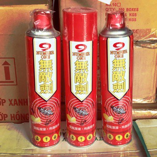 Bình Xịt Muỗi, Bình Côn Trùng Số 9, Xịt muỗi trung quốc