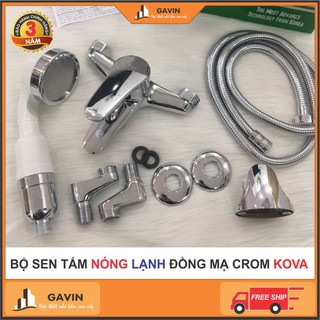 Bộ sen tắm đồng mạ crom KOVA