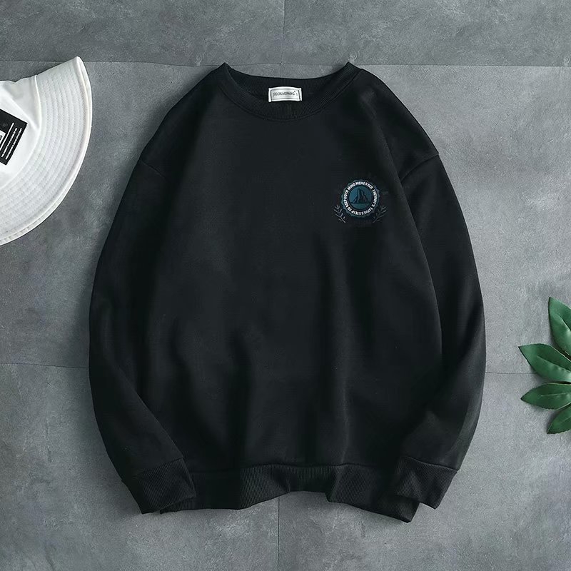 Áo Hoodie Thể Thao Tay Dài Cổ Tròn Dày Dặn Thời Trang Mùa Thu Cho Nam Giới Size M-2Xl | BigBuy360 - bigbuy360.vn