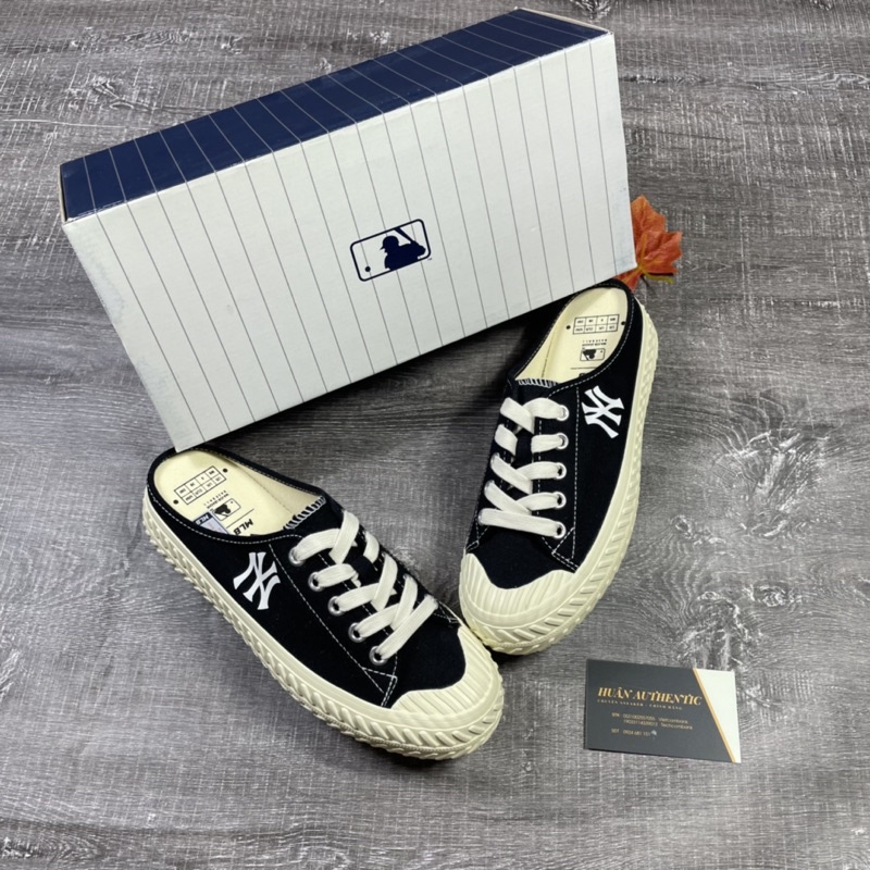 Giày Đạp Gót nữ MLB Chính Hãng Hàn Quốc [Fake Đền X10] Freeship toàn quốc