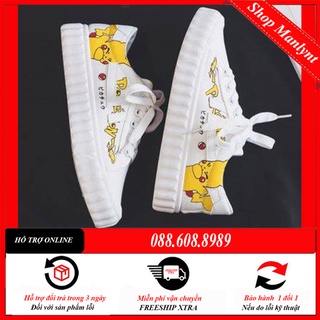 2021 mới Pikachu giày thể thao phụ nữ giản dị của