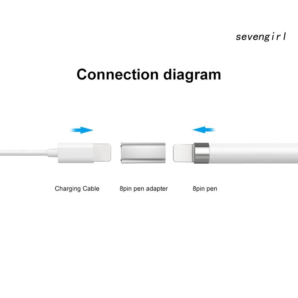 Đầu Chuyển Đổi Cổng 8 Pin Sang Giác Cắm Chuyên Dụng Cho Bút Chì