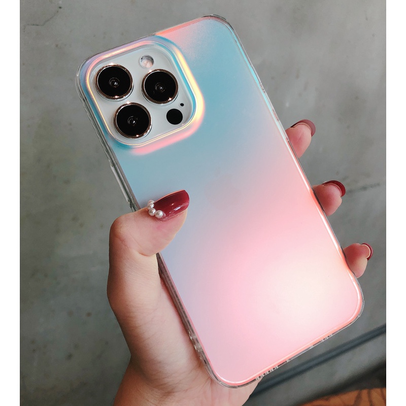 Ốp Điện Thoại Mềm Màu Gradient Sang Trọng Cho iPhone 13 12 11 Pro MAX XS MAX XR 7+ 8 Plus