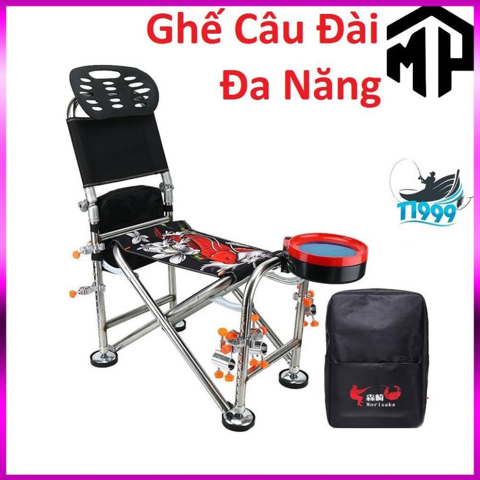 ⭐  Ghế Câu Đài Cá Chép - ghế câu cá địa hình full phụ kiện , ghế câu đa năng - Top1VN