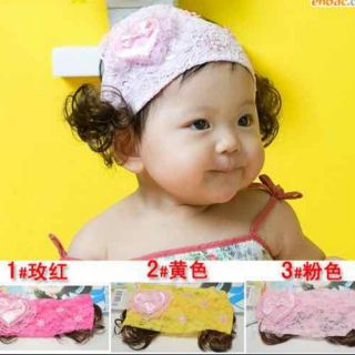 Băng đô tóc giả bé gái