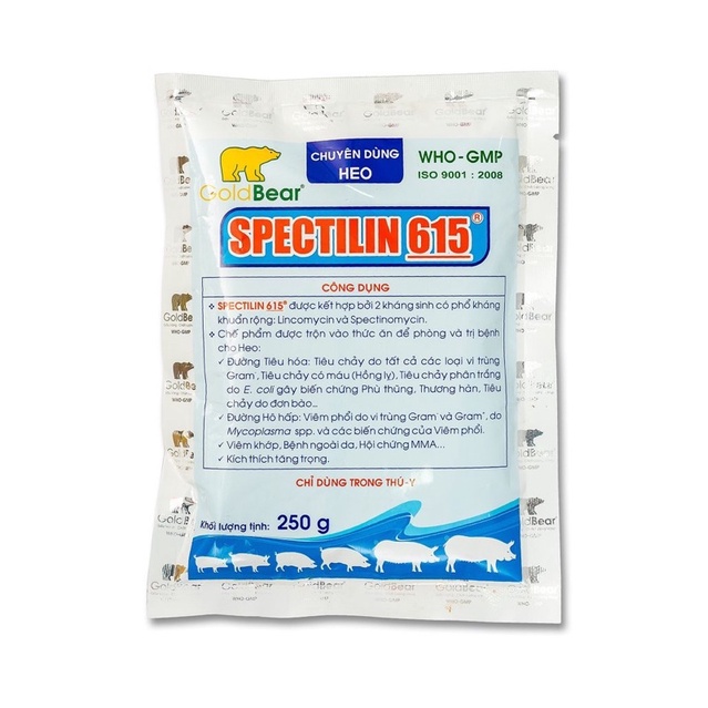 GoldBear Spectilin 615 chuyên dùng cho heo