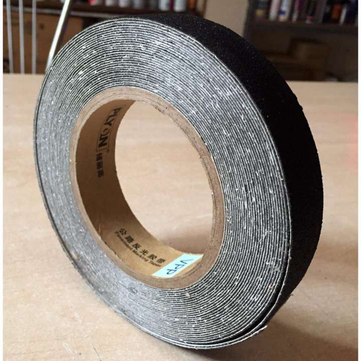 Băng keo chống trượt cao cấp  PL1000 25mmx10m màu đen độ nhám P120