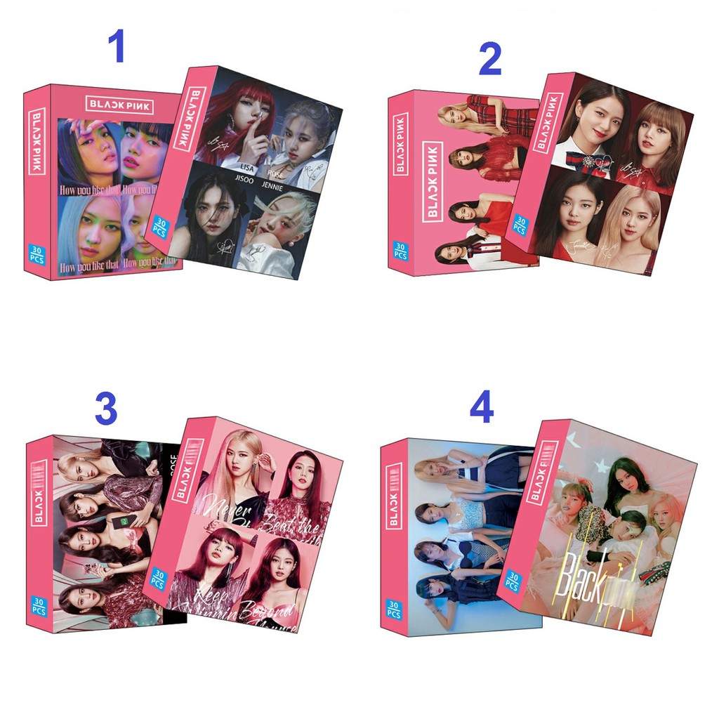 Hộp Lomo card Blackpink 30 ảnh