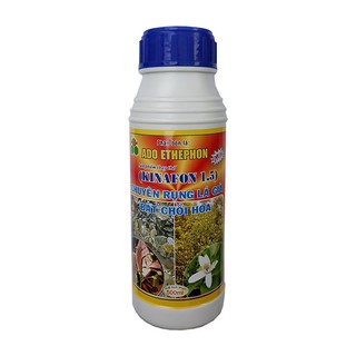 Phân bón lá ADO ETHEPHON chuyên rụng lá già - bật chồi hoa - ra hoa đồng loạt Chai 500ml | Vạn Tín Store