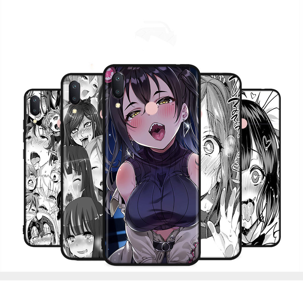 Ốp lưng silicon mềm H-1 Ahegao Anime Huawei Nova 2i 3i 5 5i 5T 7 Pro SE 7i