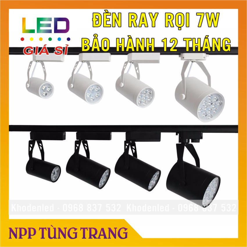 Đèn ray rọi mắt ếch dùng cho shop quần áo, showroom....