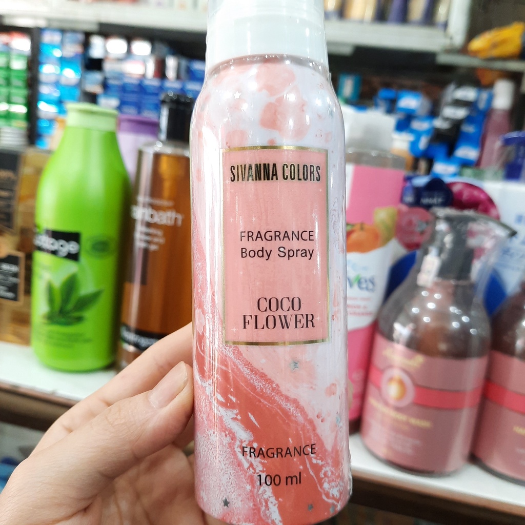 Xịt Thơm Sivanna Colors Thái 100ml - Coco Flower