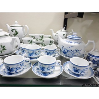 bộ tách trà gốm sứ bát tràng_Bát Tràng_bộ tách trà nhật bản_Bát Tràng