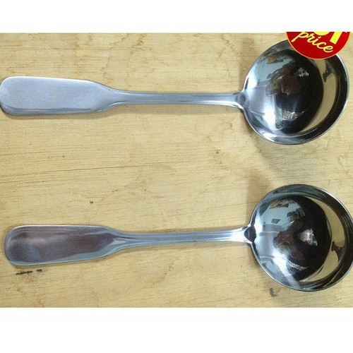 Muỗng canh inox , muôi múc canh inox hàng dày dặn chắc chắn, vá múc canh inox xịn REHANG