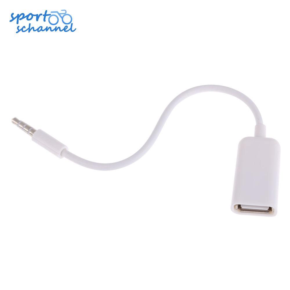 Cáp Chuyển Đổi Âm Thanh Từ Usb Cái Sang Aux 3.5mm Đực