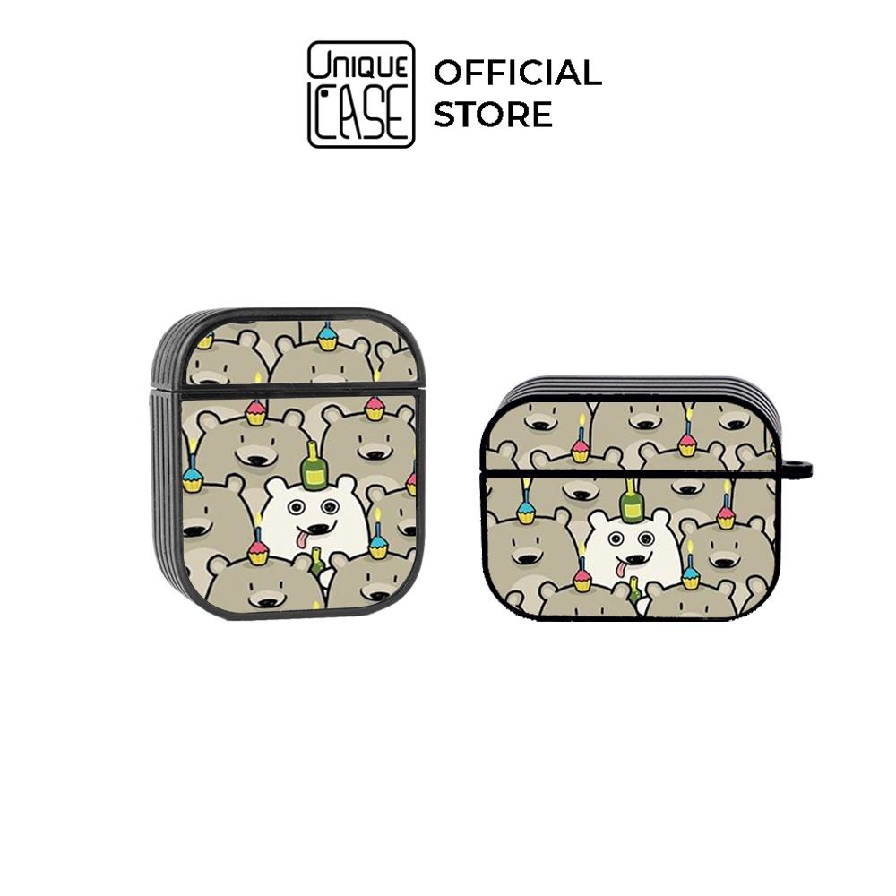 Vỏ bảo vệ hộp sạc tai nghe AirPods Unique Case AP004
