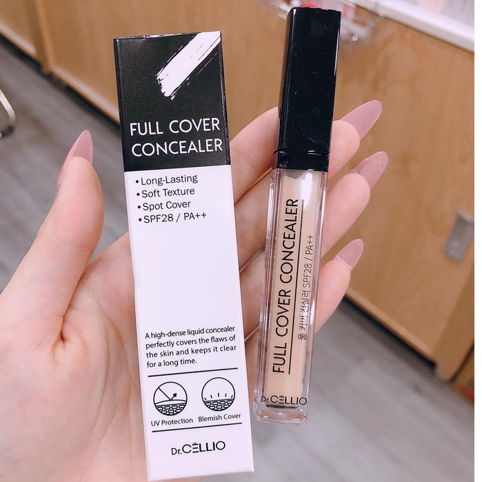 Che Khuyết Điểm Dr. Cellio Full Cover Concealer 5ml