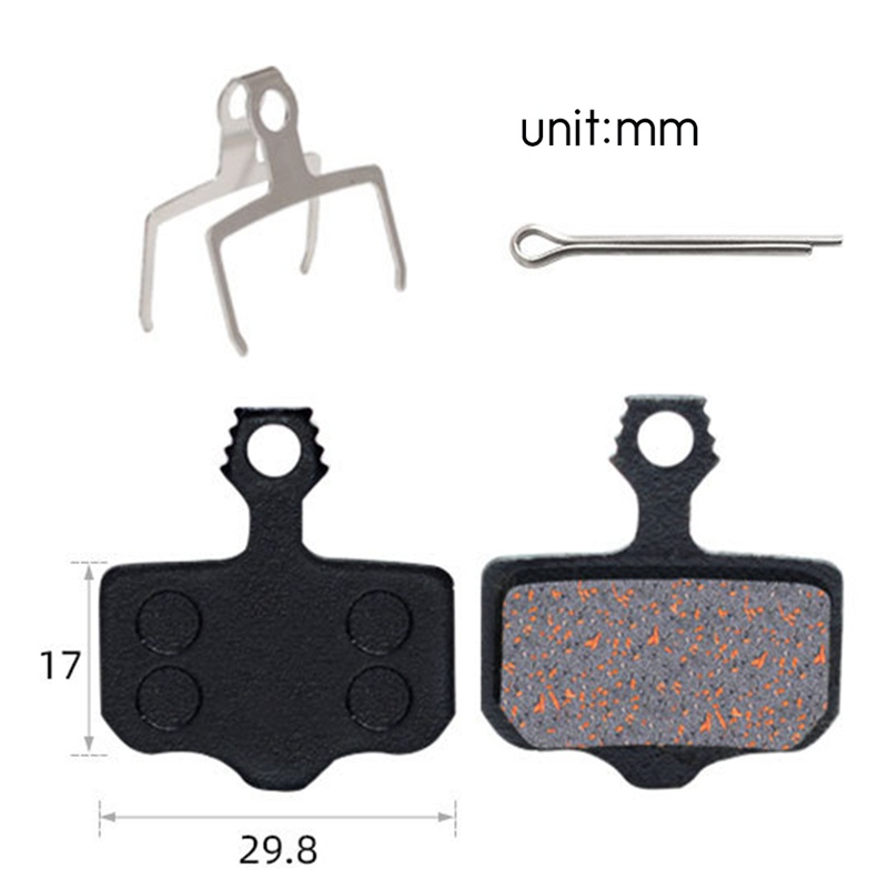 Set 10 Cặp Má Phanh Bán Kim Loại Cho Xe Đạp Avid Elixir R / CR / CR-MAG / E1 / 3 / 5 / 7 / 9 Sram X0 XX DB1 / 3 / 5 / Dualtron Thunder