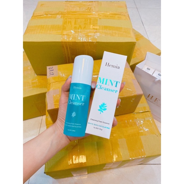 SỮA RỬA MẶT HEMIA MINT CLEASER-SỮA RỬA MẶT TINH THỂ NƯỚC | BigBuy360 - bigbuy360.vn