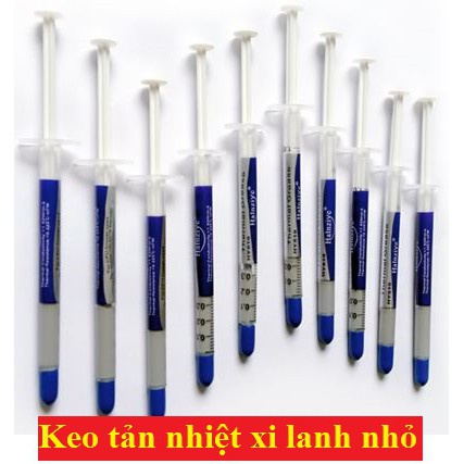 Keo tản nhiệt CPU Lọ Xi Lanh Lớn xám vàng xi lanh nhỏ giá rẻ ECOBA