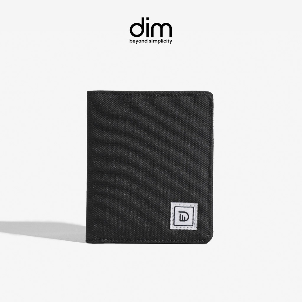 Ví vải gập đôi unisex DIM Basic Wallet 2 - Đứng (Ngăn đựng hình)