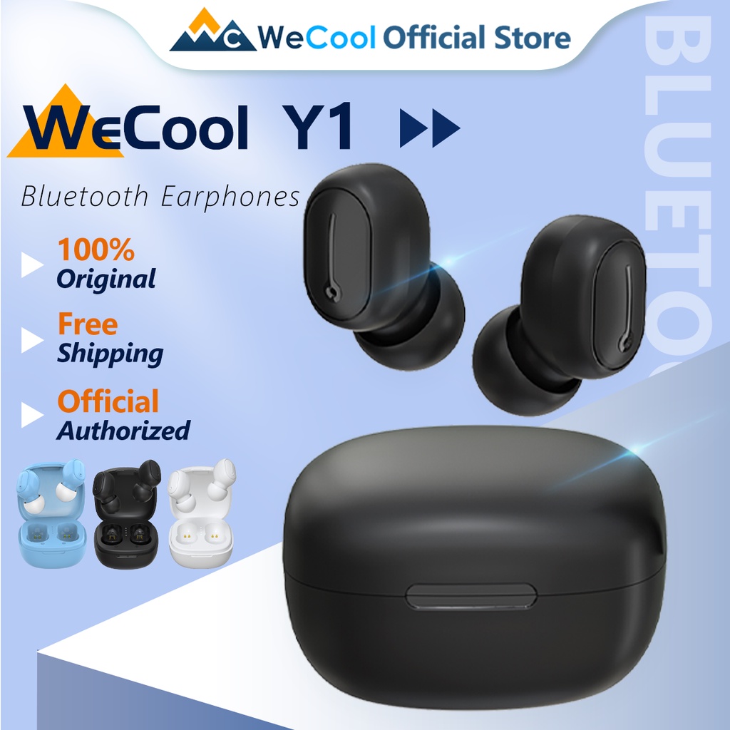 Tai nghe bluetooth WeCool Y1 Mini Buds không dây TWS độ trễ thấp với tai nghe âm thanh nổi HD có mic