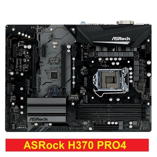Bo mạch chủ asrock h370 pro4 cũ. mainboard asrock h370 pro4