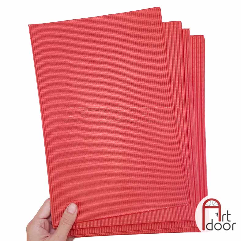 [ARTDOOR] Mái ngói làm mô hình, thủ công (màu Đỏ)