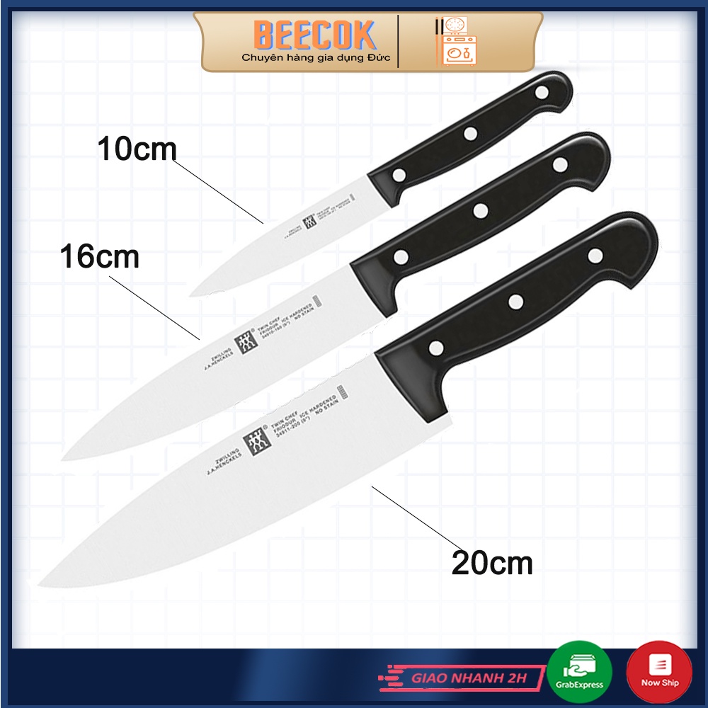 Set dao Zwilling Twin Chef 3 món