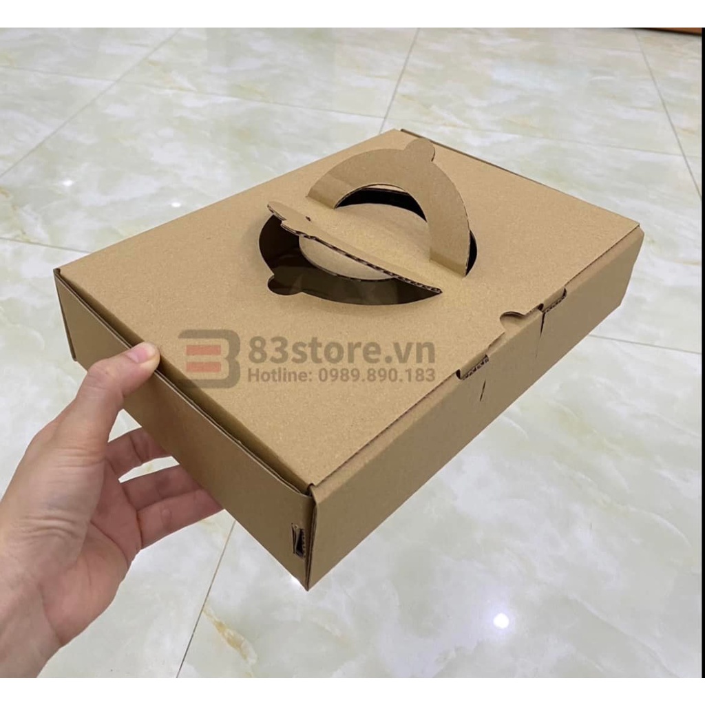 83Store- Combo 50hộp 27x19x6 Hộp nắp gài quai xách 27*19*6