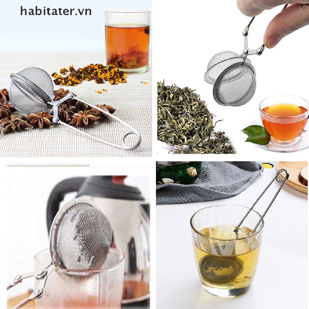 Dụng Cụ Lọc Trà Hình Cầu Bằng Thép Không Gỉ
