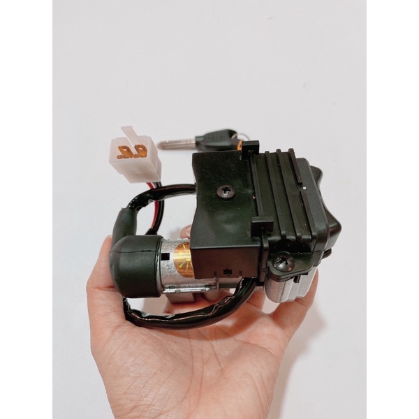 Bộ ổ khoá 8 cạnh xe Ab AB AirBlade 2010-2016 chống cướp hàng Vương Niệm